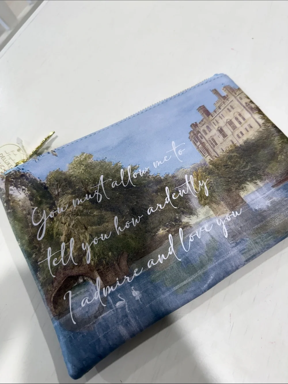 Brand new Pride and prejudice pouch